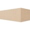 Ekena Millwork 6in. W x 4in. H x 12in. L Block Woodgrain TimberThane Rafter Tail, Primed Tan RFTUR06X04X12BLKRCPR - alternate 1